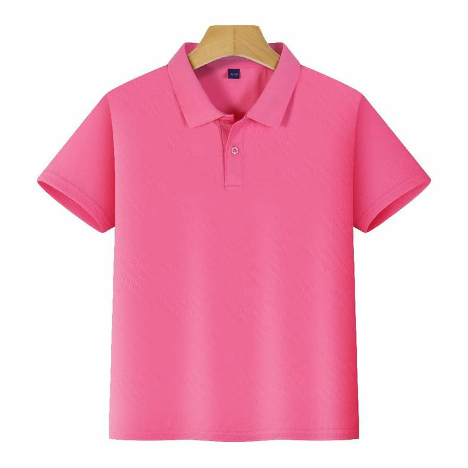 Polo d'été manches courtes unisexe 4-12 ans uniforme scolaire