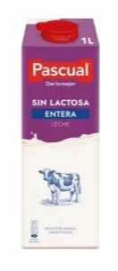 Lait Entier Sans Lactose (Onctueux & Digeste) Lot de 6 Briques de 1 Litre - Tout le Goût du Lait, la Légèreté en Plus