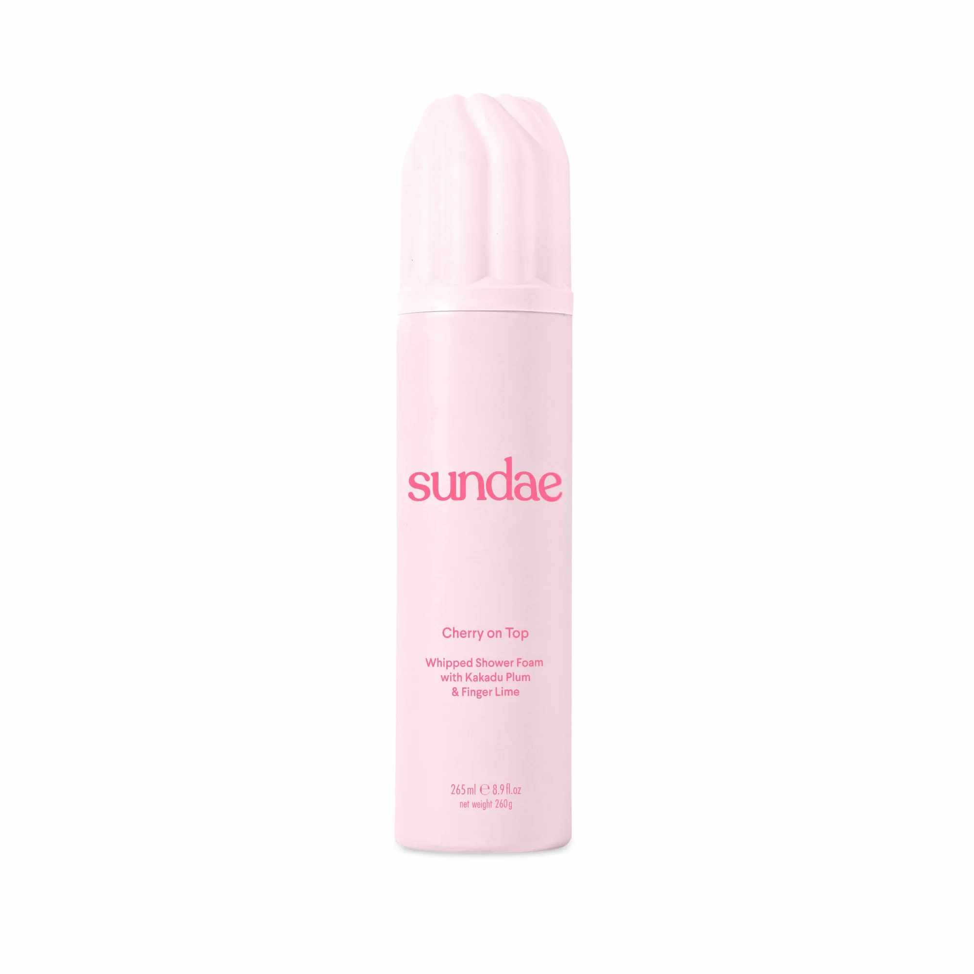 Sundae Cherry on Top Mousse de douche fouettée Prune Kakadu et citron vert 260 g