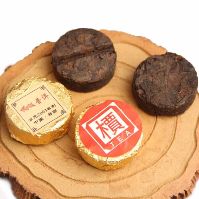 Puer chinois Yunnan 'Jia' Word Mini Tuocha fabriqué par le vieux thé Puer Shu Puerh (250g)