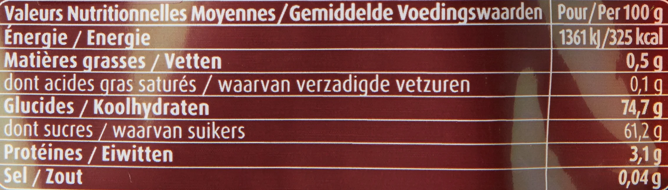VAHINE - Raisins Secs 125 g