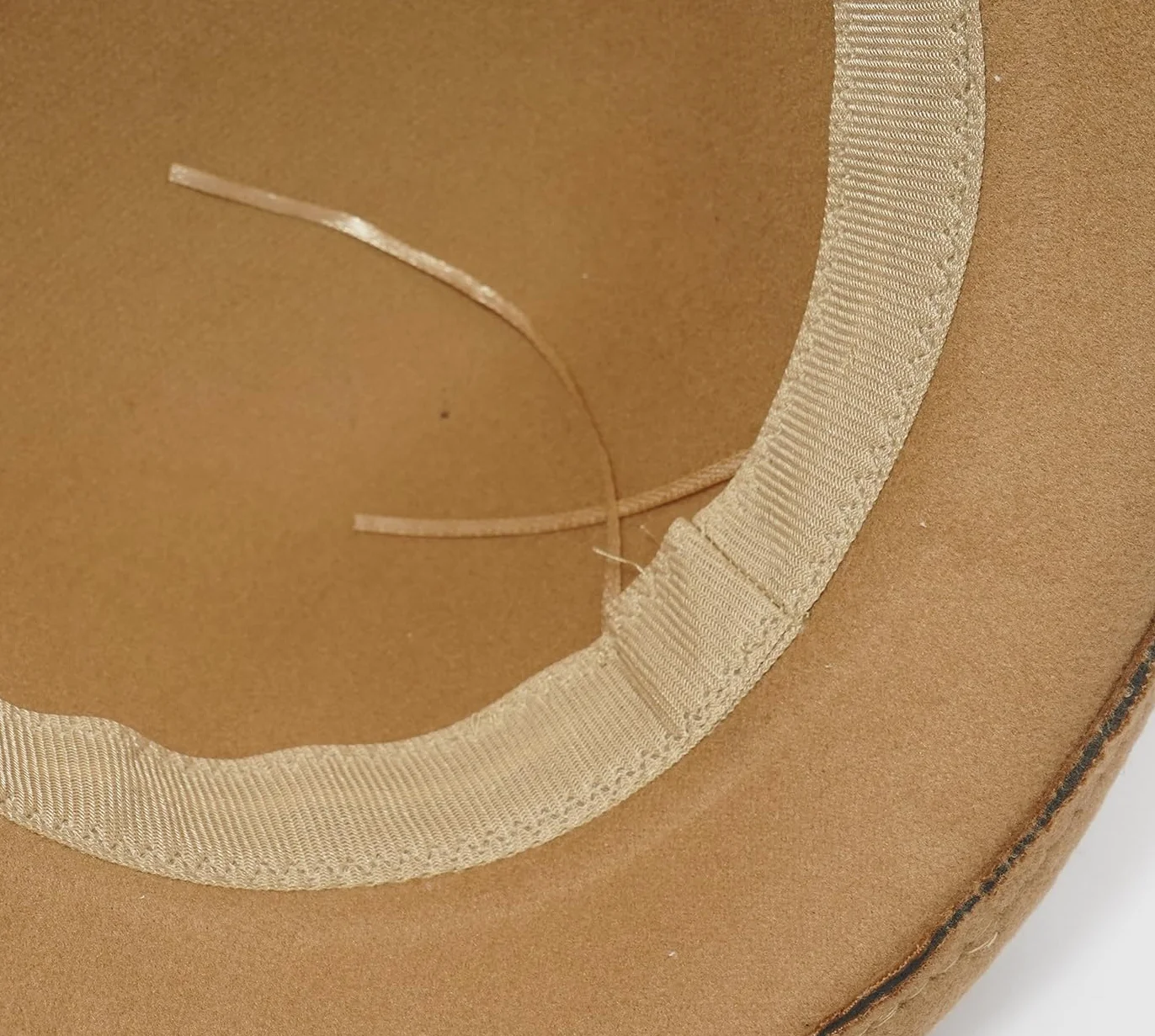MESU Chapeau Cloche en Feutre Vintage Années 1920 Bords Courbés