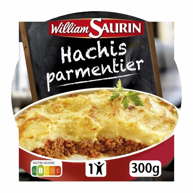 WILLIAM SAURIN - Hachis Parmentier 300G - Lot De 2
