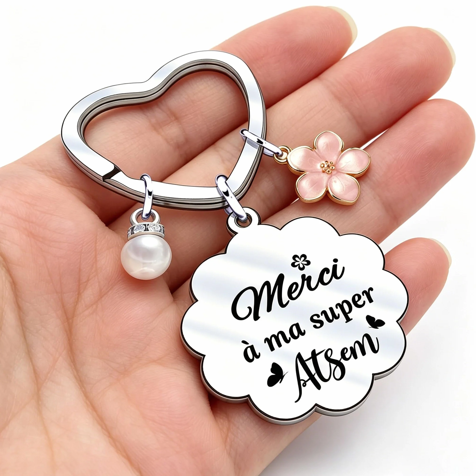 Porte Clef Maitresse D'école Cadeau Atsem Maternelle