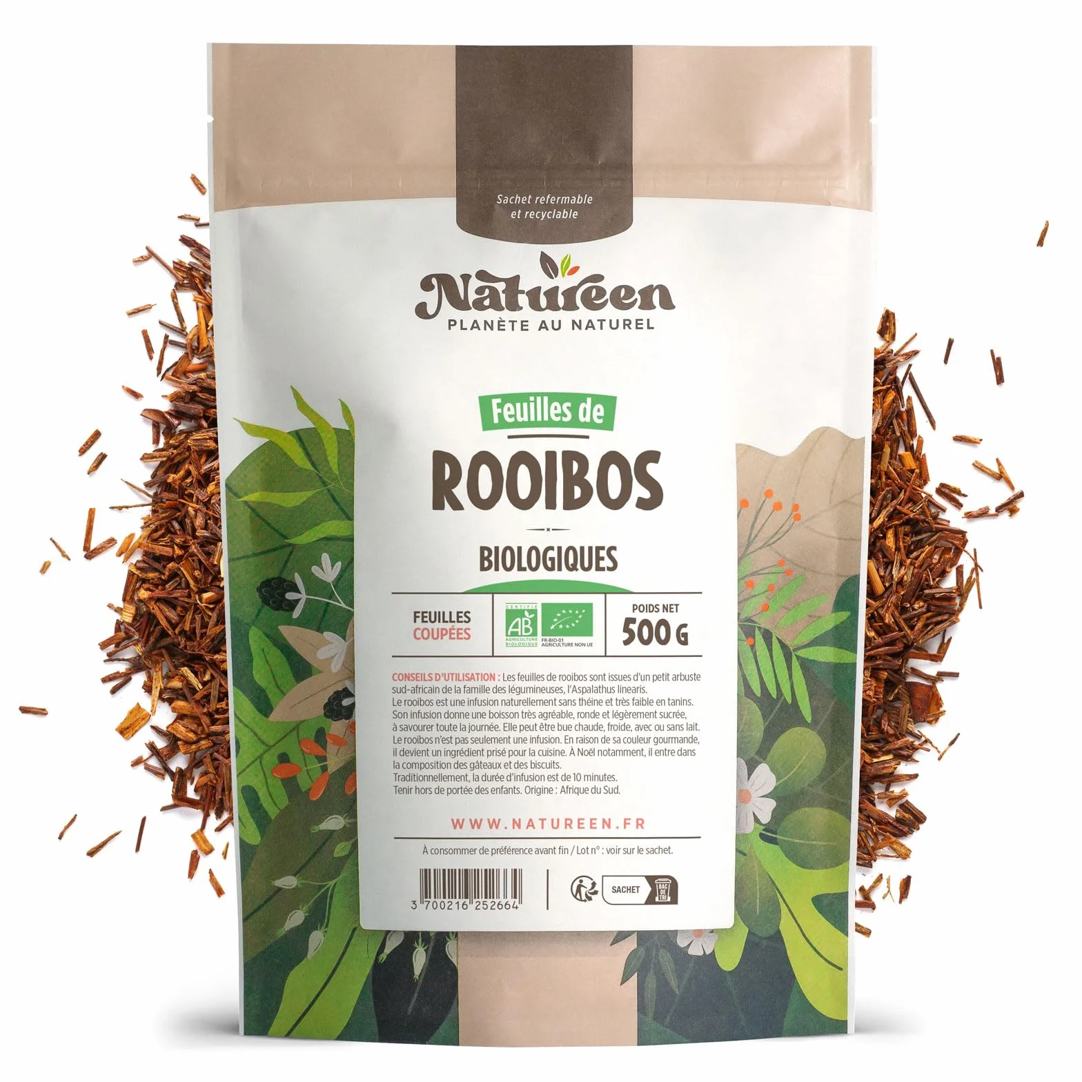 Rooibos Bio (Thé Rouge) - 500g