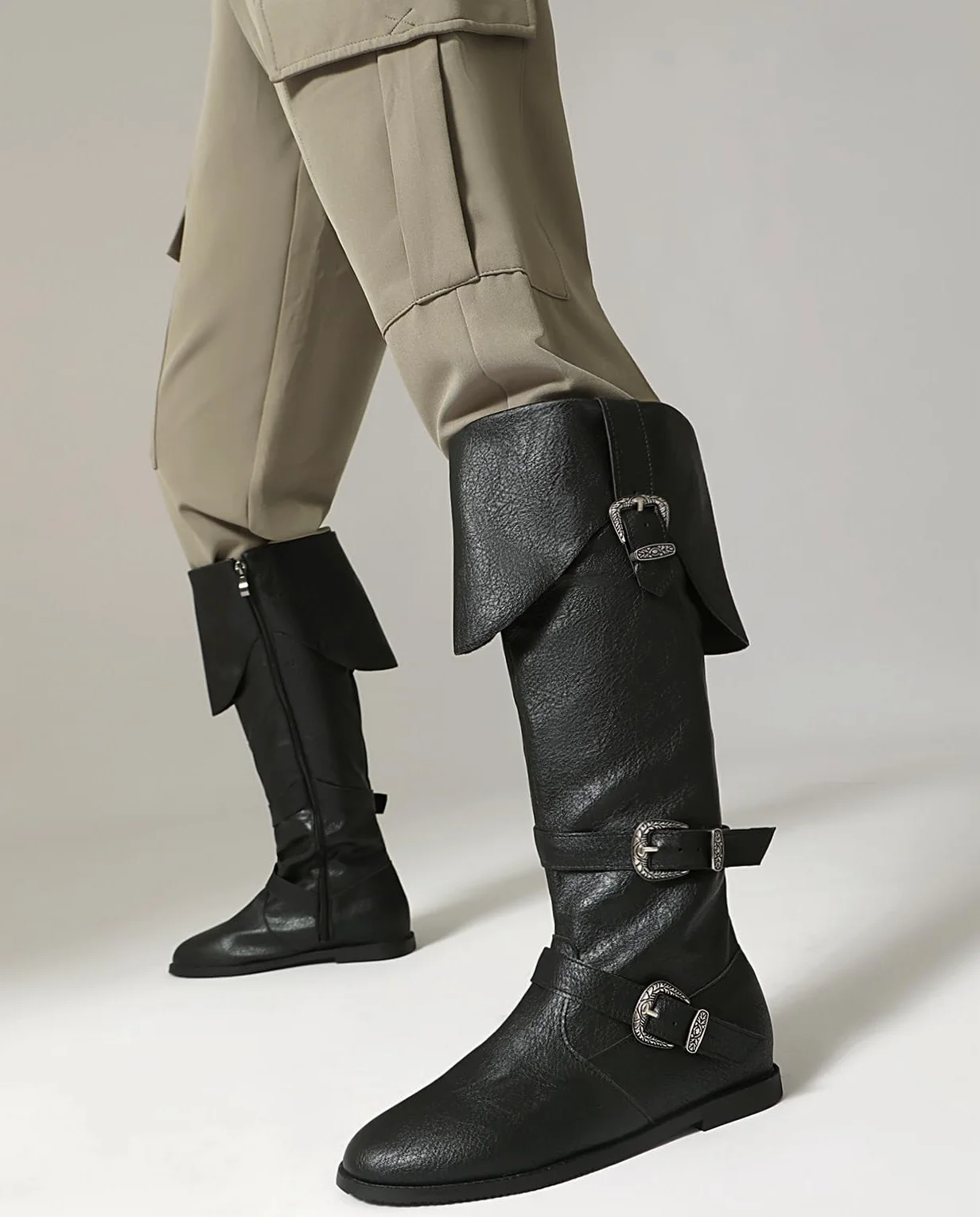 Bottes Plat Cosplay Unisexe