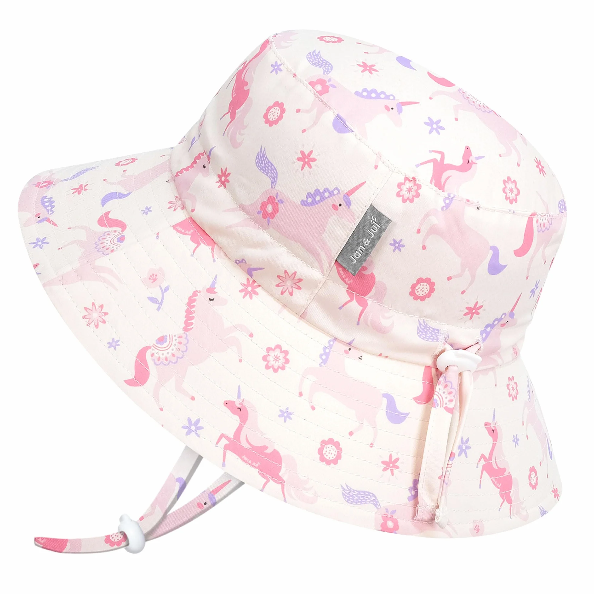 Jan & Jul Quick-Dry Swim Bucket Hat with Adjustable Strap