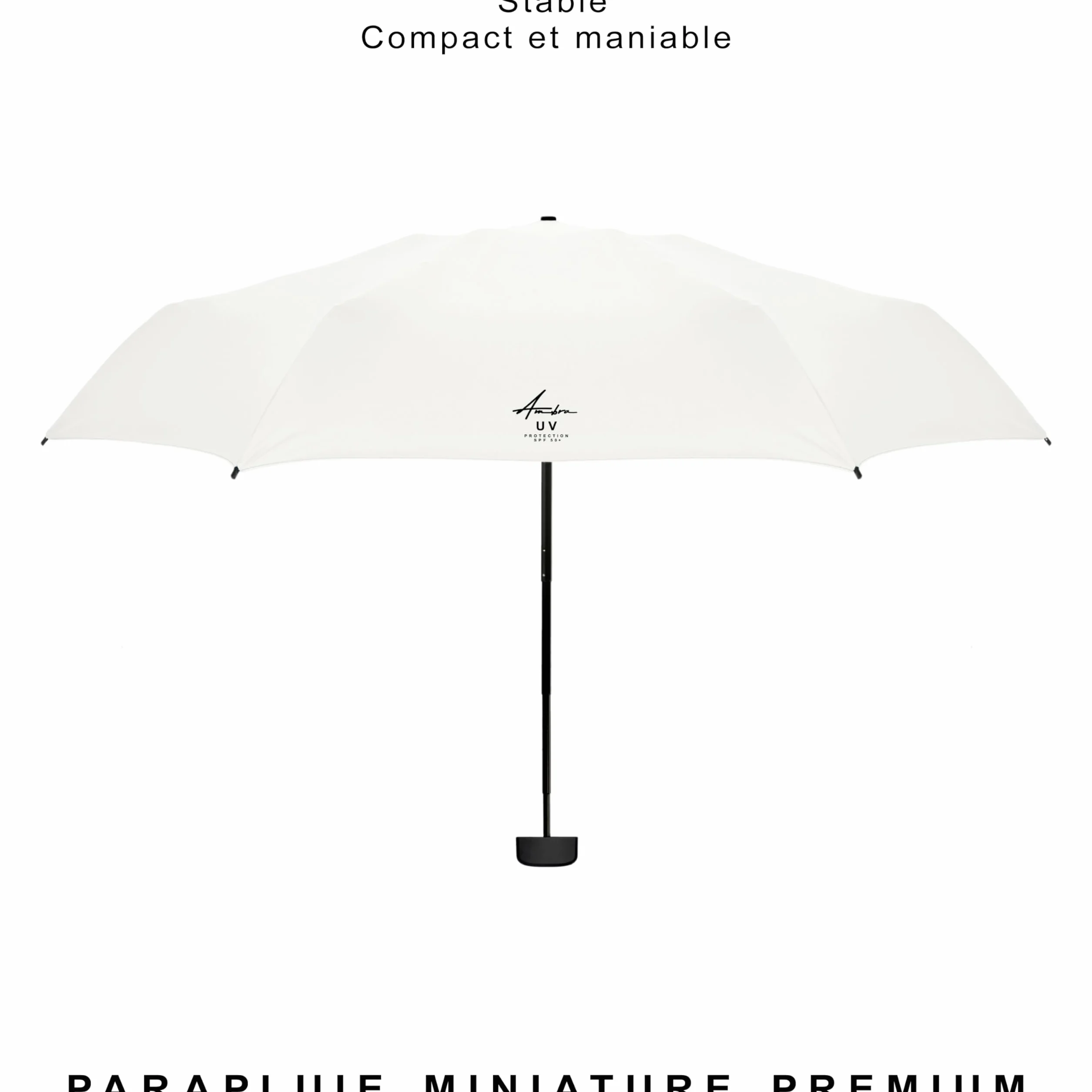 Parapluie pliant compact anti UV pour femmes hommes