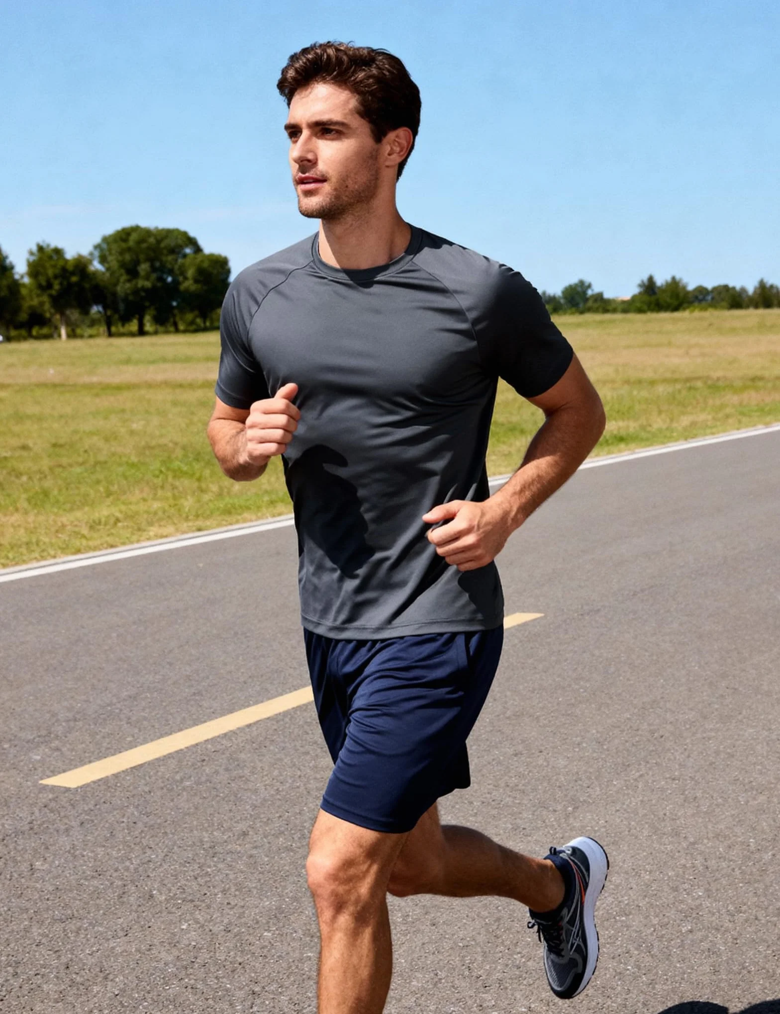 Shorts de Sport pour Homme Lot de 5 avec Poches Ceinture élastique Séchage Rapide