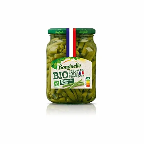 BONDUELLE - Haricots Verts Bio 100% Français 280G - Lot De 4 - Offre Special