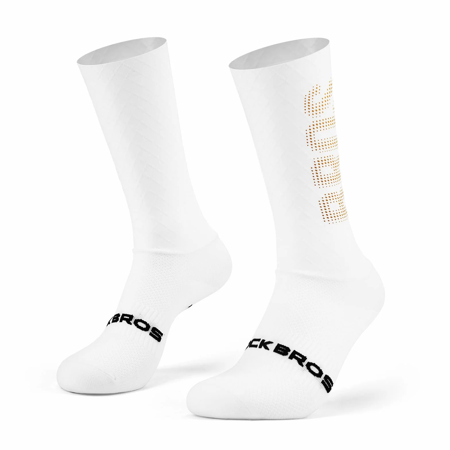 ROCKBROS Chaussettes Vélo Route VTT Aéro Compression Antibactériennes Anti-Odeur Séchage Rapide Cyclisme Course Randonnée