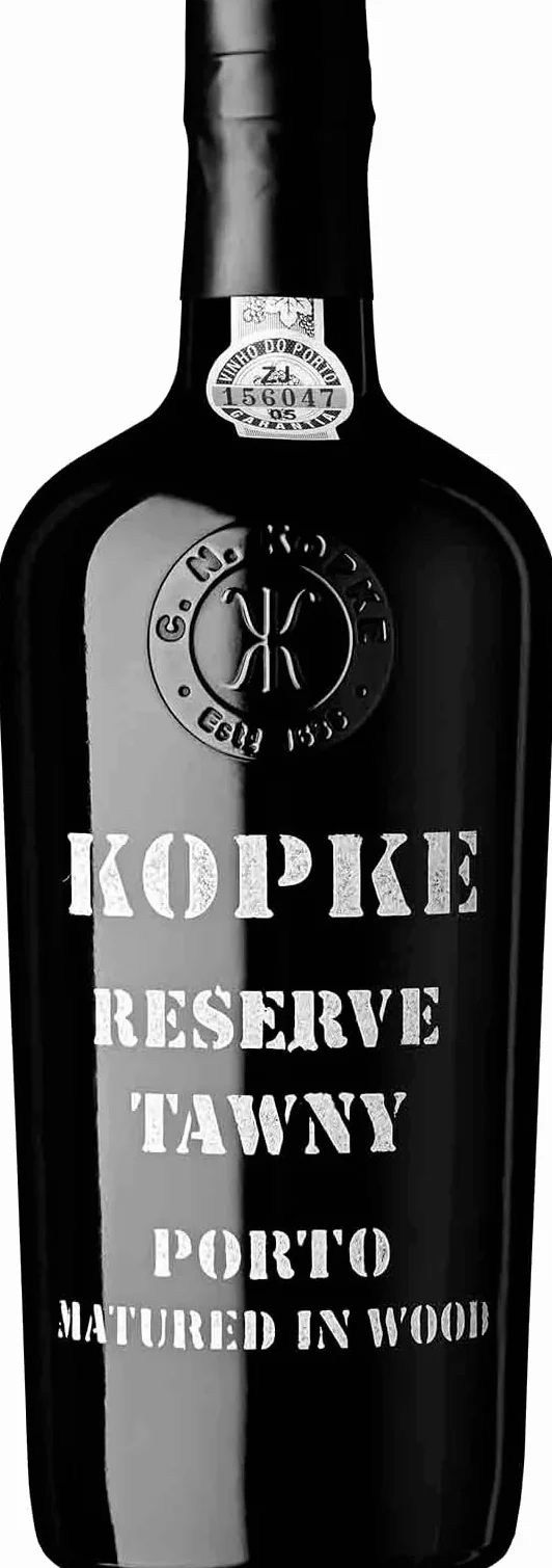 KOPKE - Reserve Tawny - Porto - 19,5% Alcool - Origine : Portugal - Notes de fruits noirs et bois - A servir au dessert ou en apéritif - 75 cl