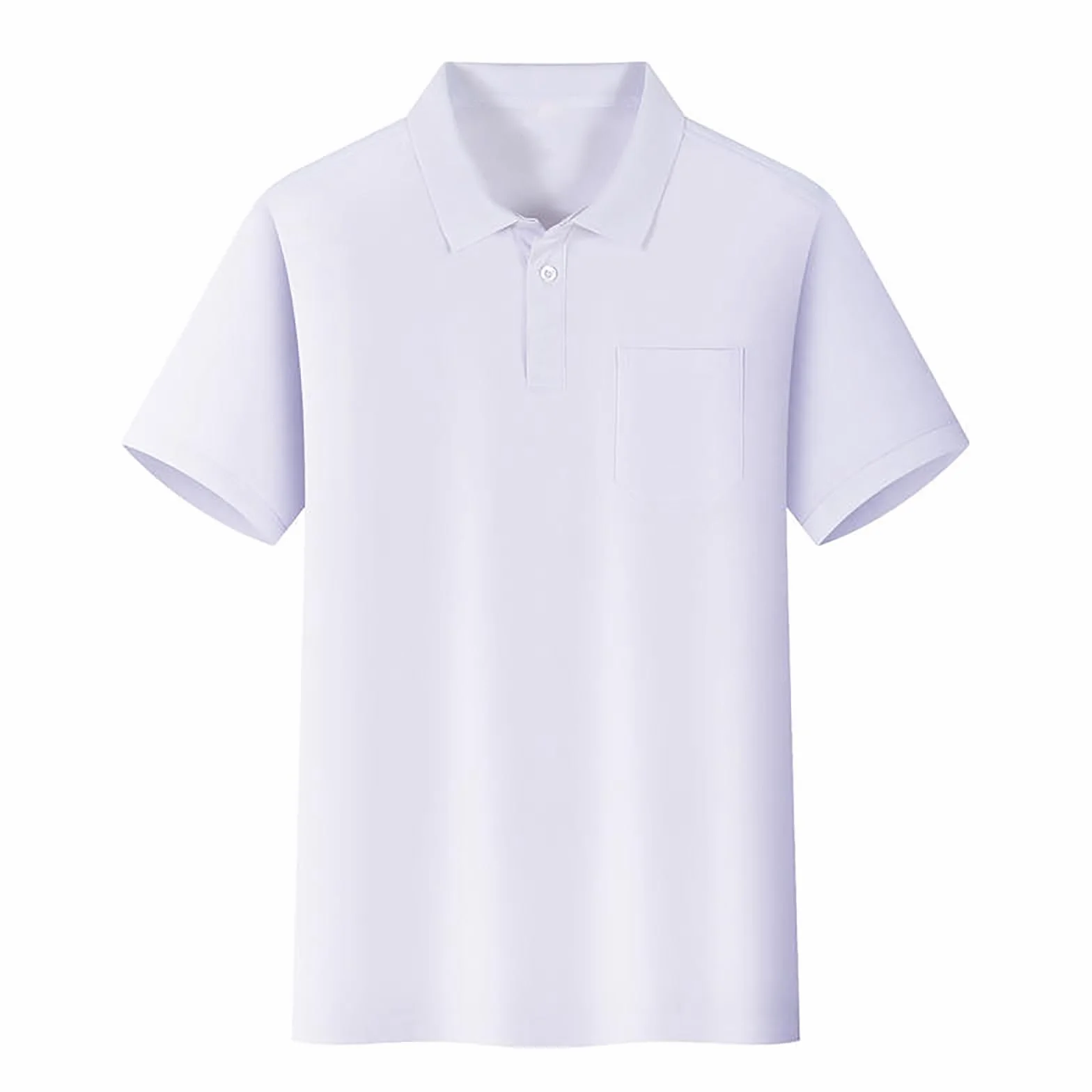 T-shirt d'été à manches courtes uniforme scolaire pour garçons et filles 4-12 ans