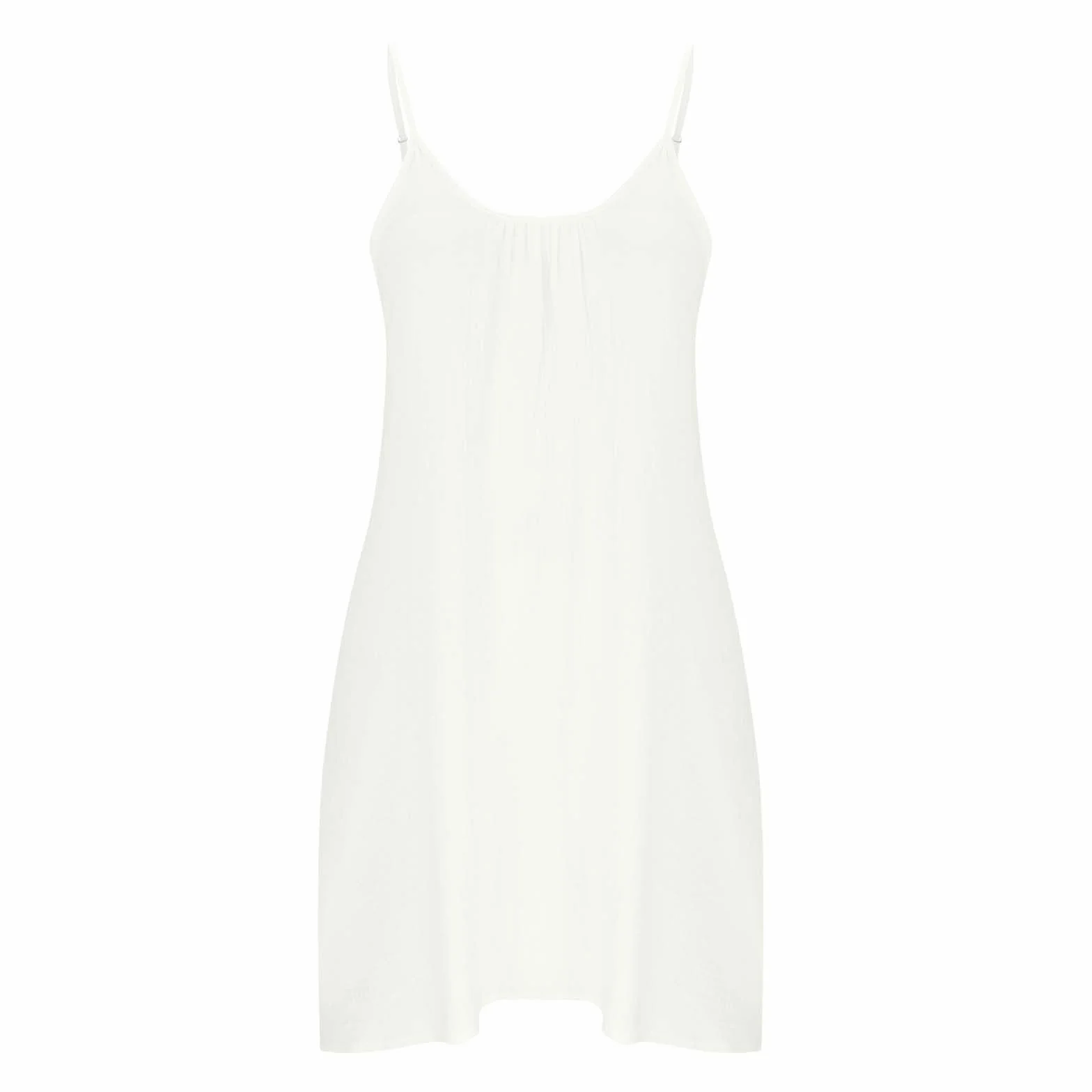 SYDUZAX Robe de Maternité Femme Sans Manches Blanche Robes à Bretelles Grossesse Enceinte Grande Taille Couleur Unie Tunique