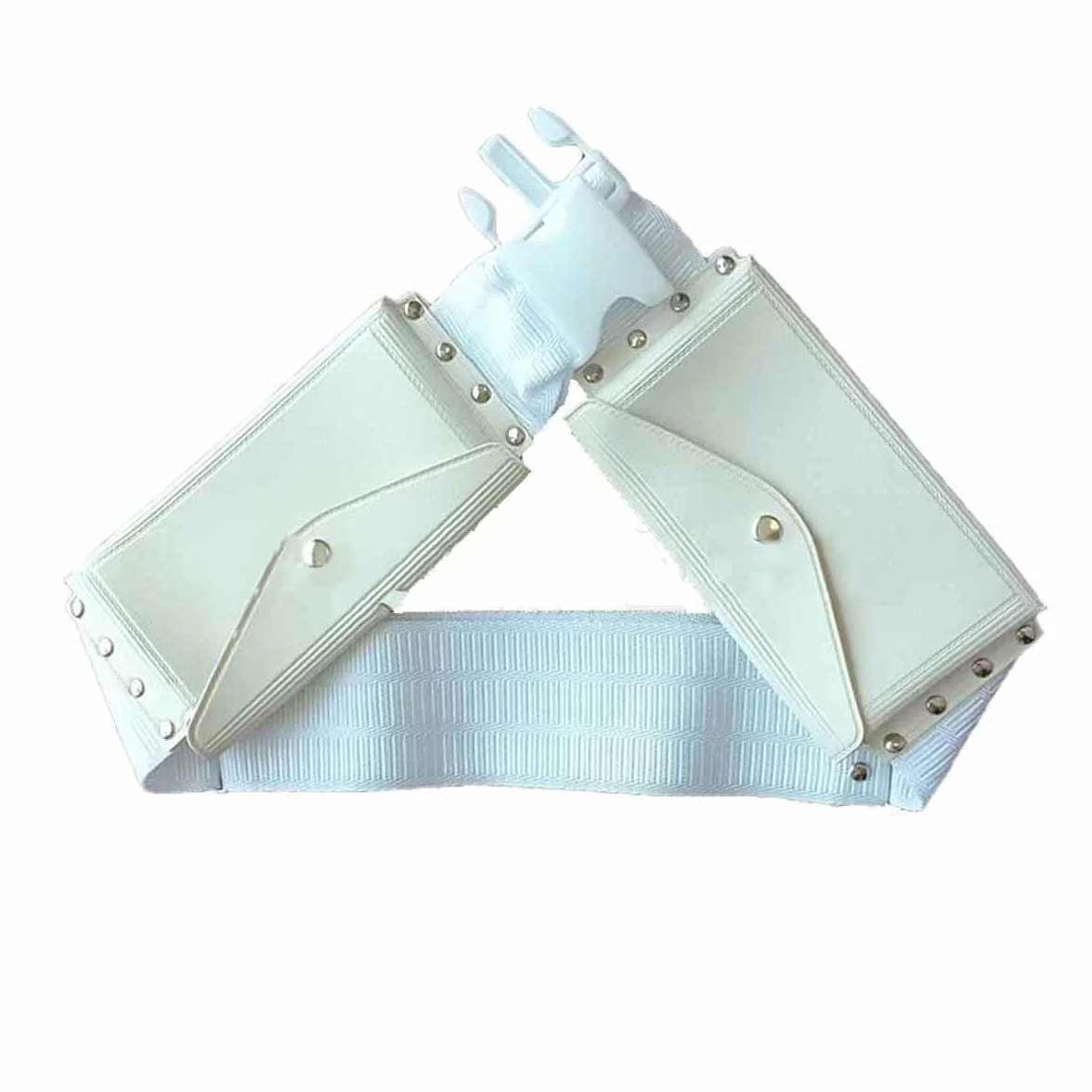 Ceinture de Hadj pour Hommes Sac de Taille Dissimulé 2 Poches Ceinture Ihram Ajustable 120 cm
