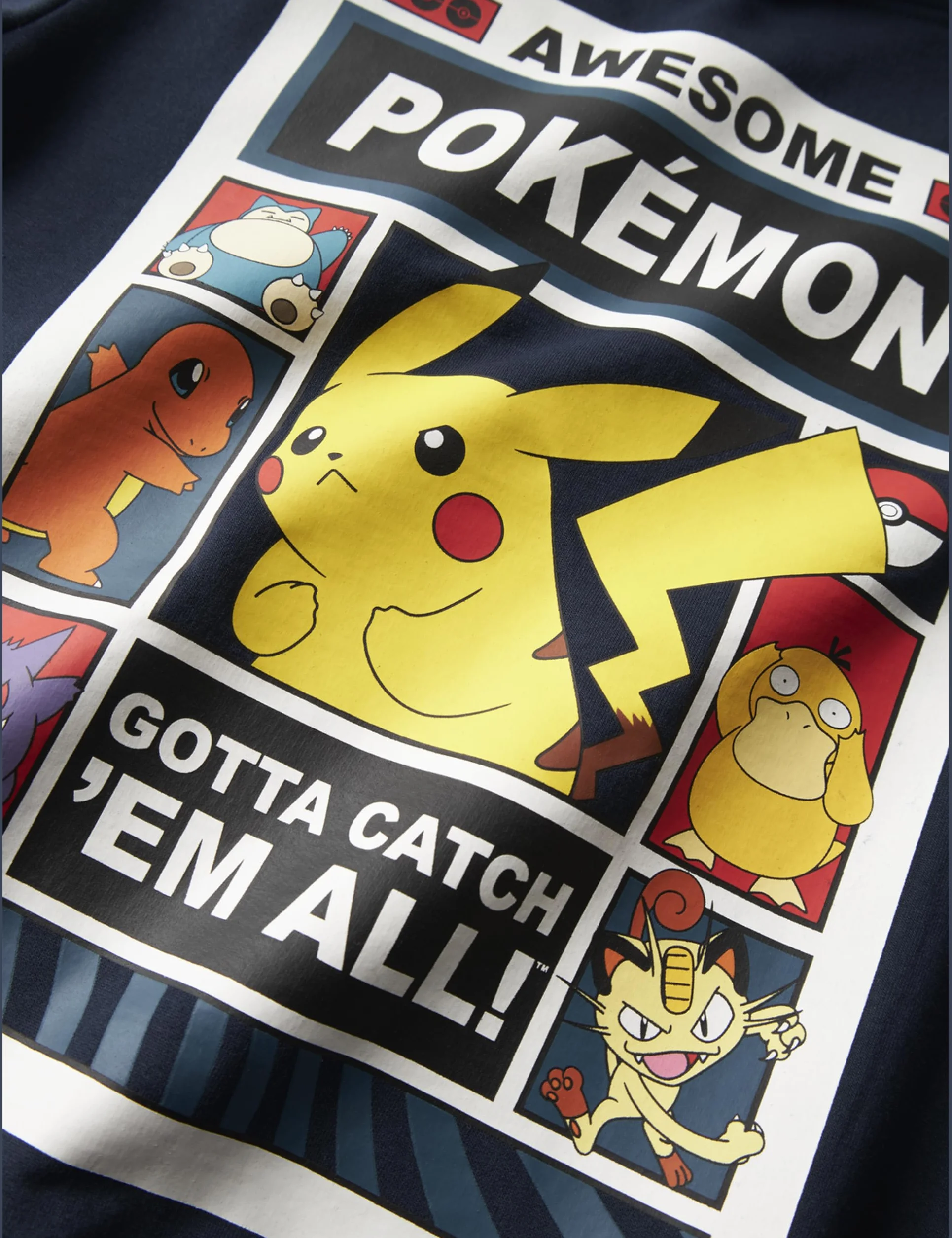 NAME IT Pokemon SWE Wh Bru Noos Sky Garçon