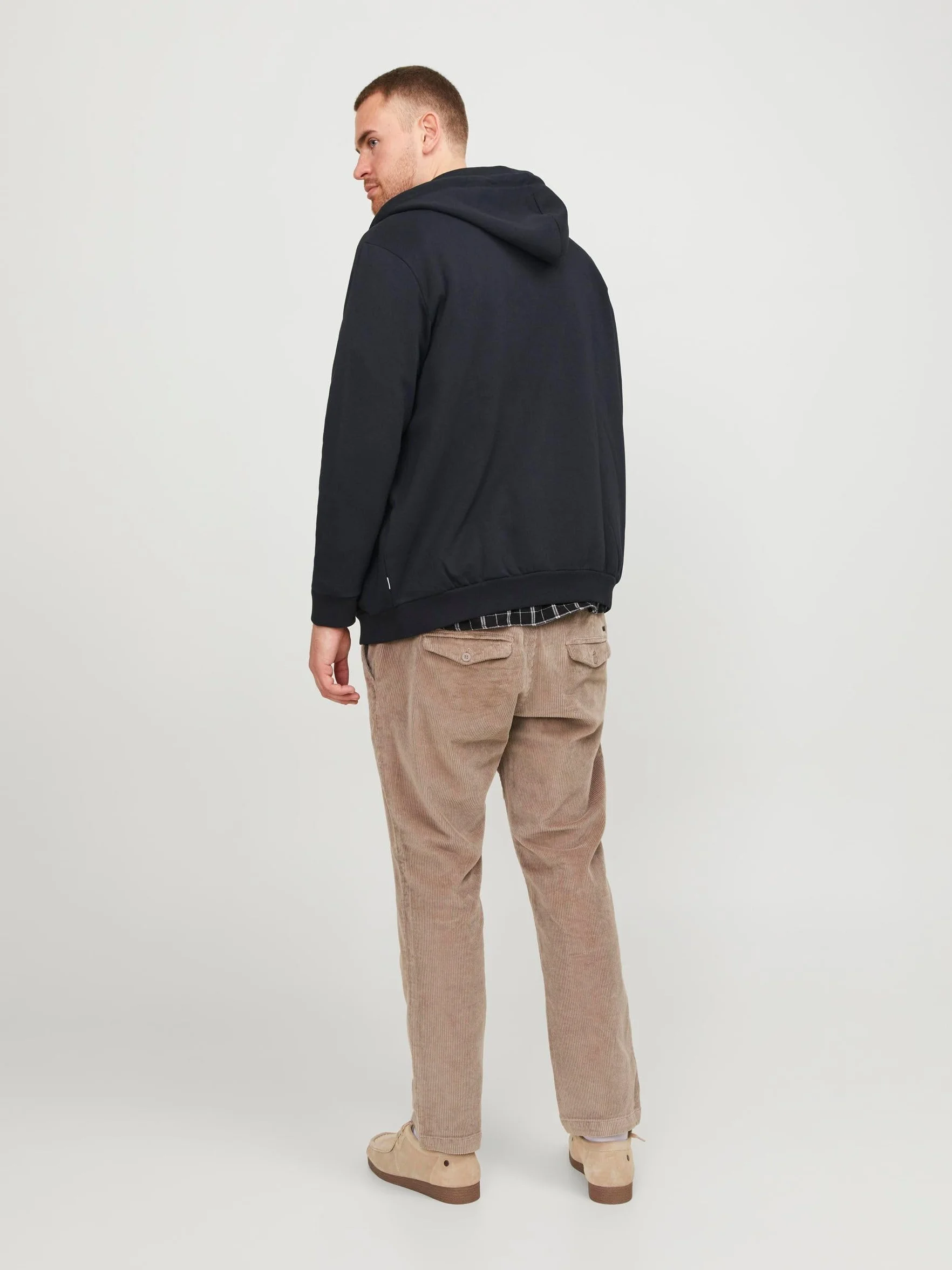 JACK & JONES Męska Kapuzenjacke Einfarbig