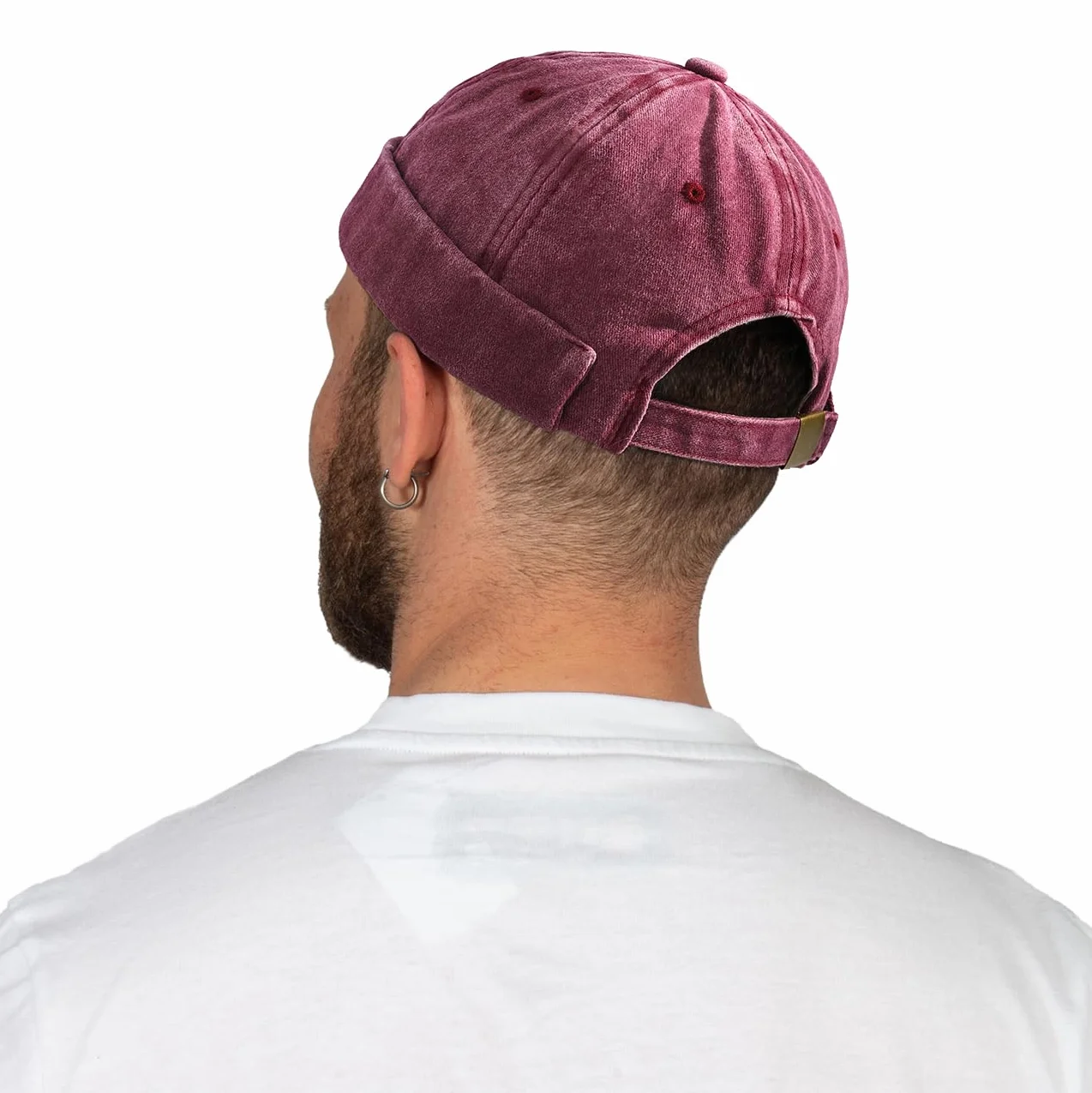 MESU Docker Cap Worker Sailor Hat Bouclé Vintage Bonnet