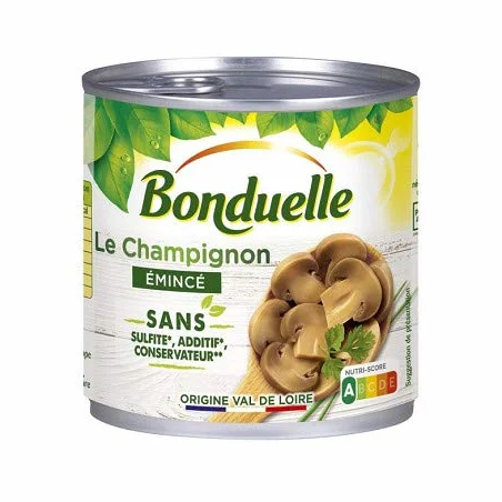 BONDUELLE - Le Champignon Émincé 230G - ( Lot De 4 )