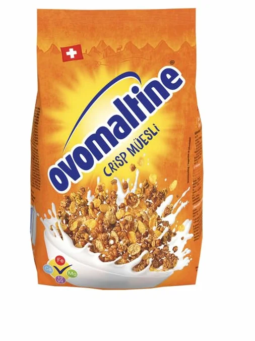 Ovomaltine Muesli Suisse croustillant pour votre petit dej'