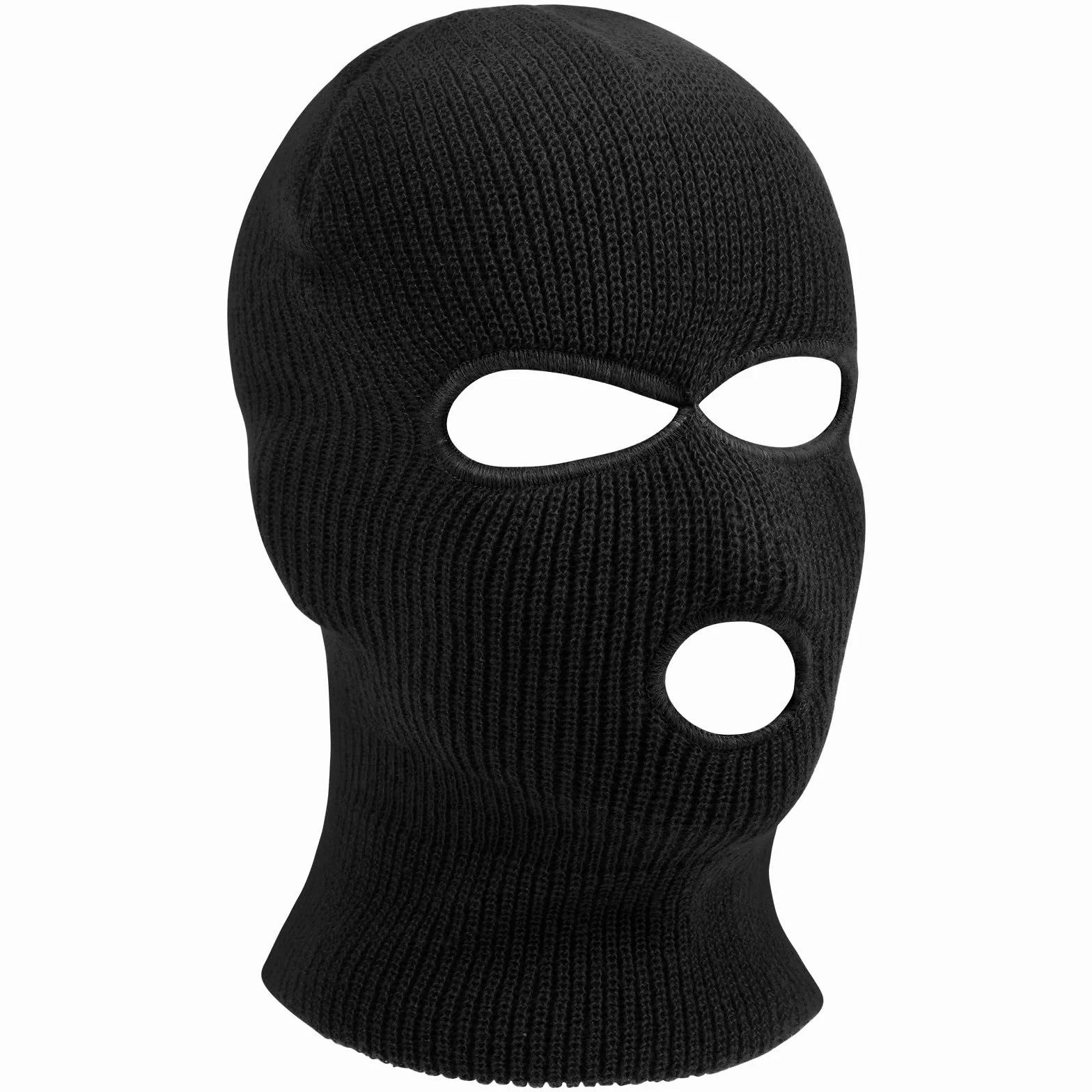 Cagoule Balaclava 2 ou 3 Trous Tricoté pour Ski Moto Vélo Cyclisme
