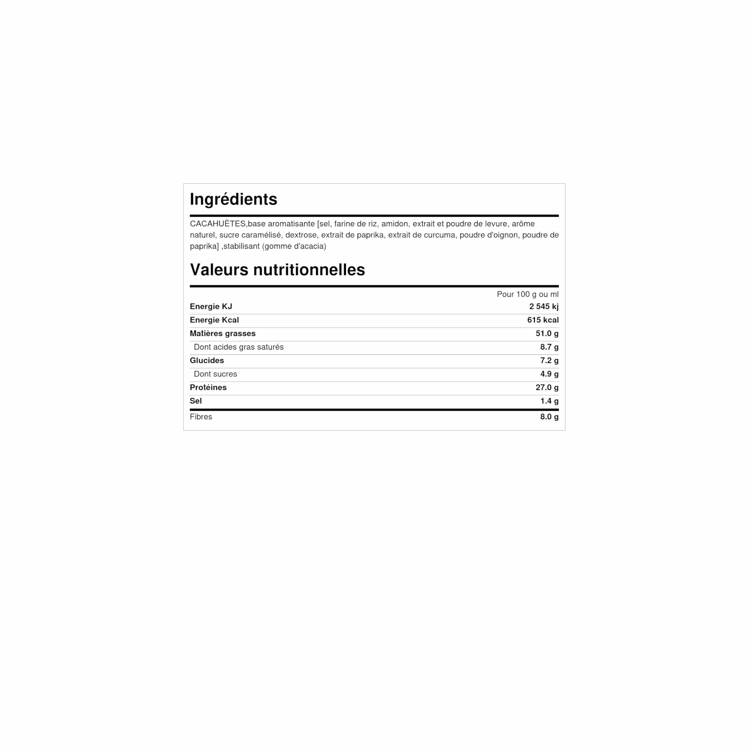 BENENUTS Cacahuètes Grillées à Sec 3x100g
