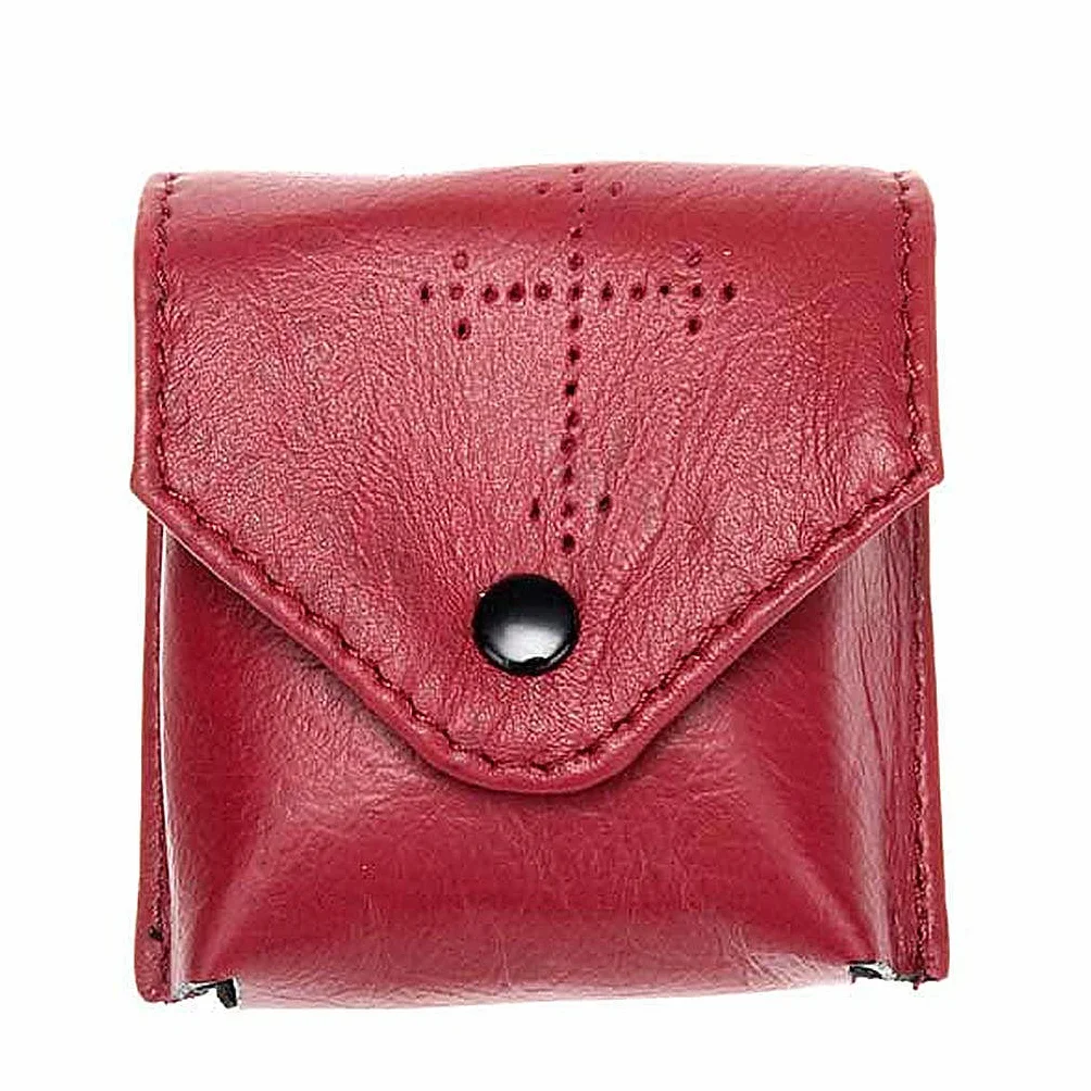 Holyart Étui à Custode Cuir et Satin Rouge