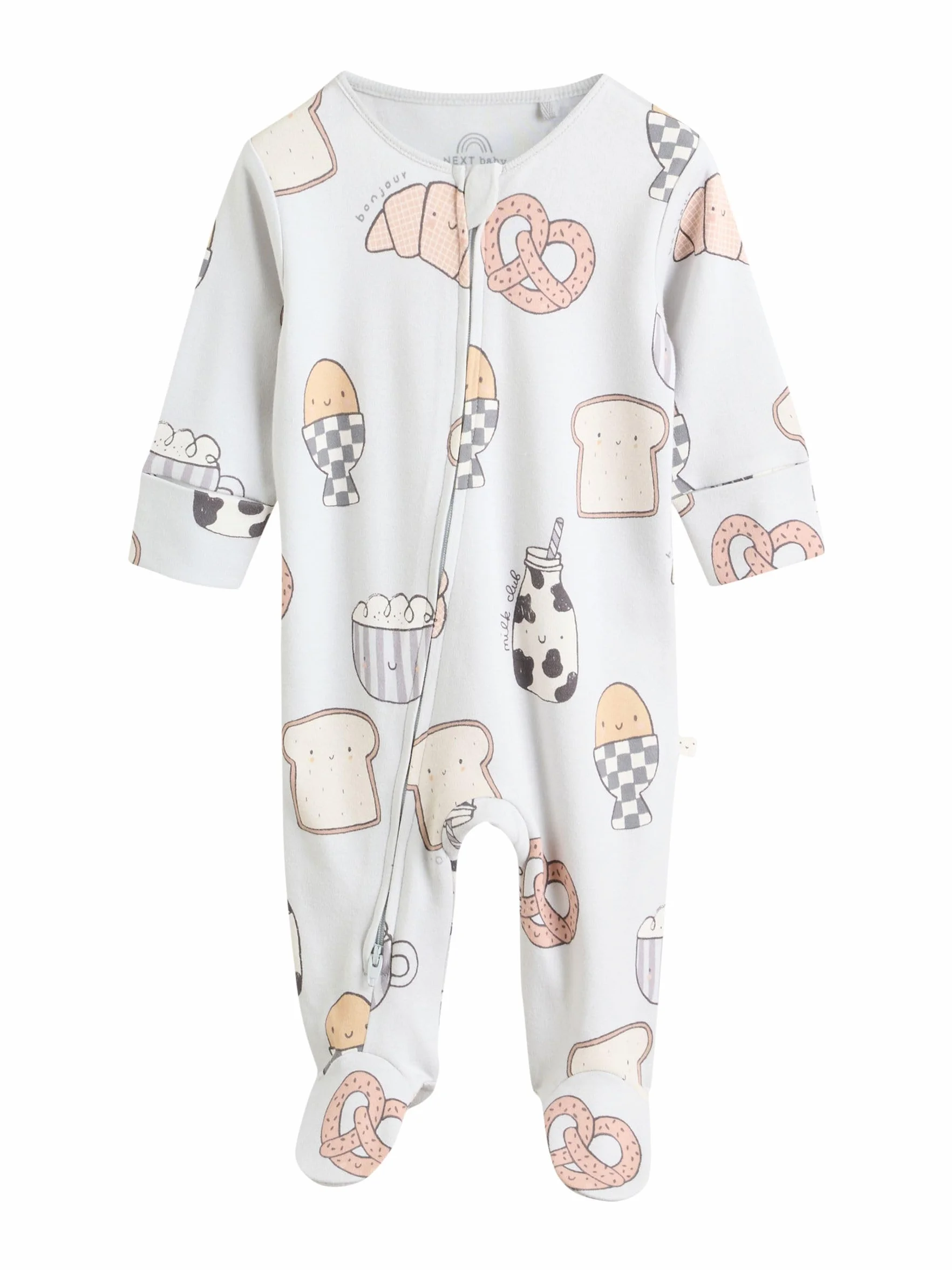 NEXT Bébé garçon Dors-Bien à Zip Double Sens Lot de 4