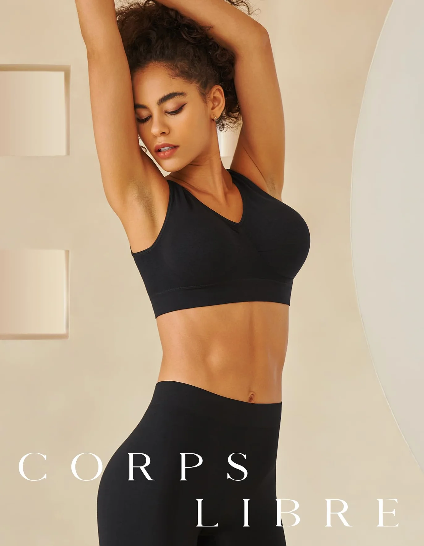 SIMIYA Soutien Gorge sans Armature Brassière Femme Grande Taille Sport Confortable
