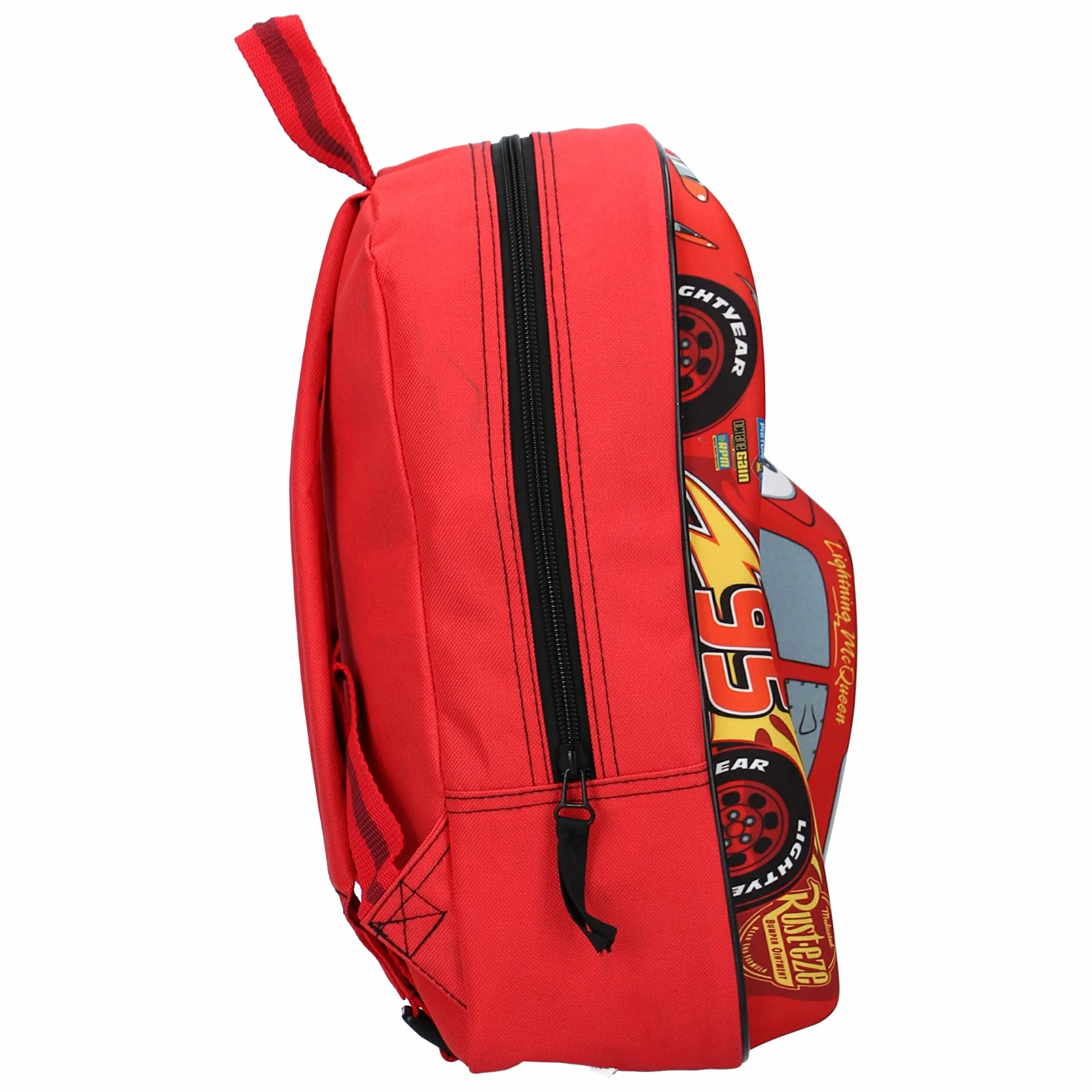 Disney Sac à Dos Lightning McQueen Voiture Effet 3D Rouge 31 cm