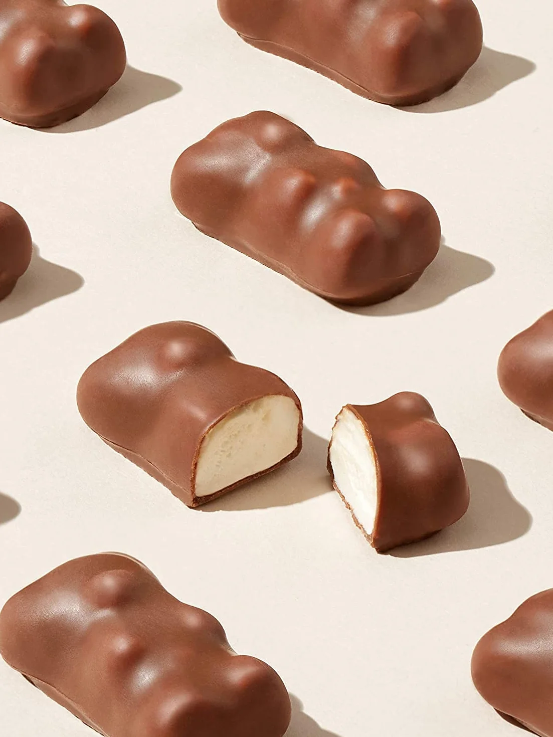 Cémoi - Présentoir L’Authentique Petit Ourson Guimauve, Chocolat au Lait – Fabriqué en France, 160 Pièces (1.49 kg)