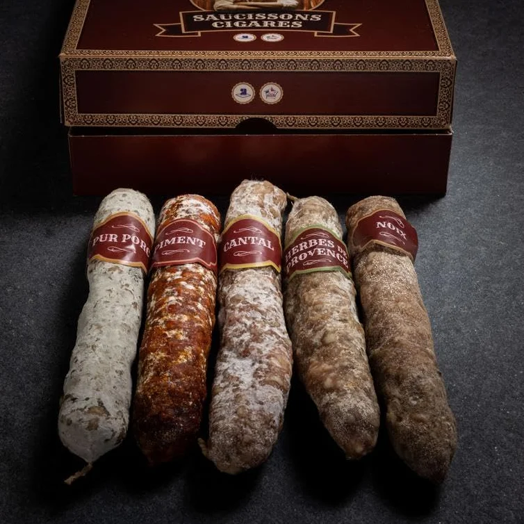3 coffrets saucissons cigares
