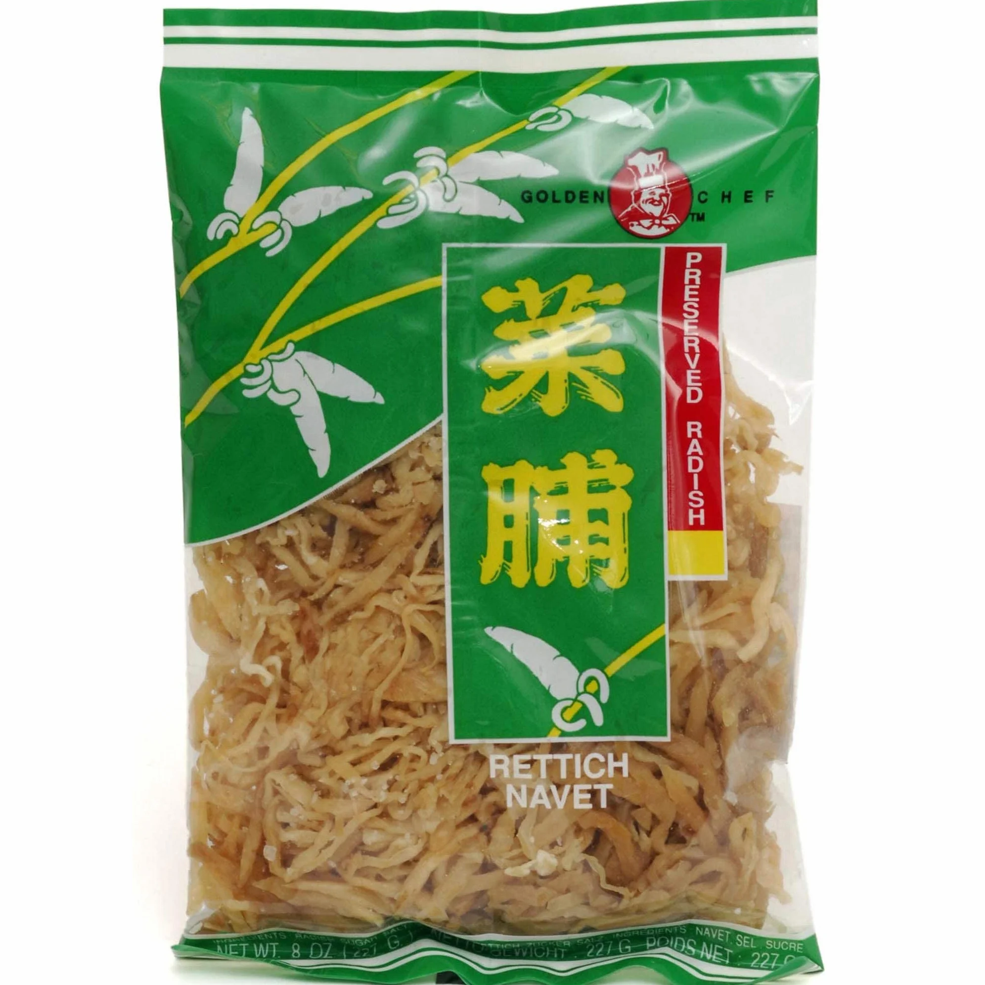 GOLDEN CHEF Tranches de radis salées préservées 227 g