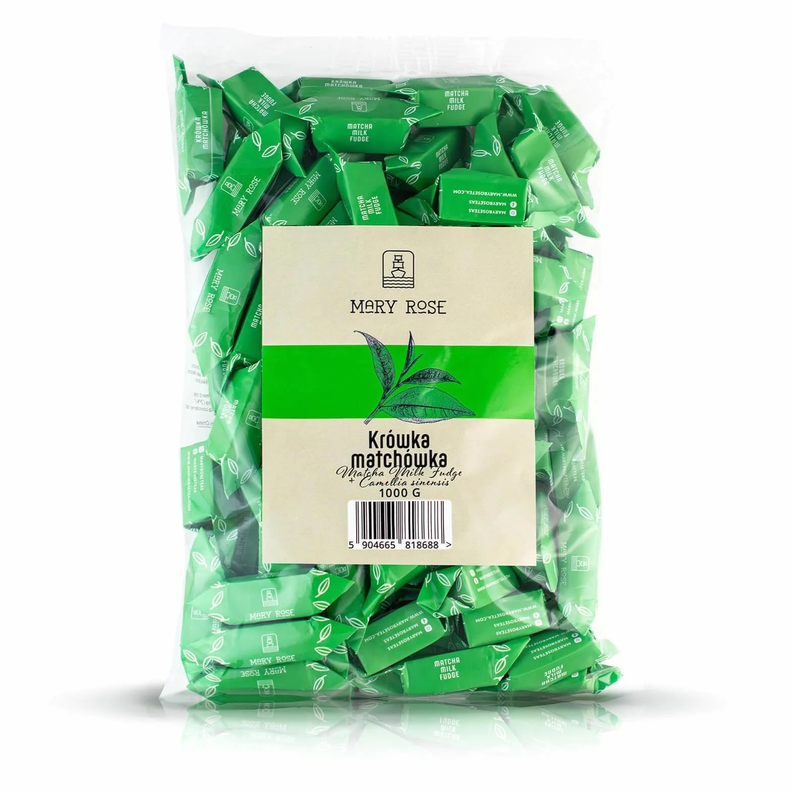 Mary Rose Caramels mous au matcha 1kg