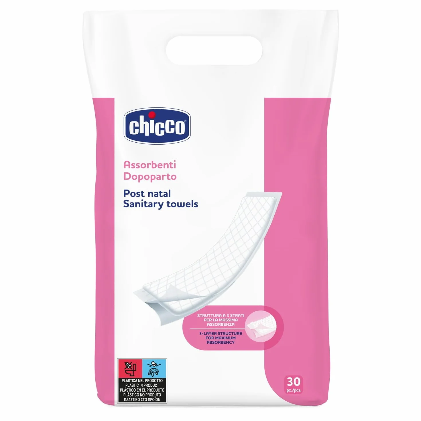Chicco Mama Absorbant après parturition Lot de 30