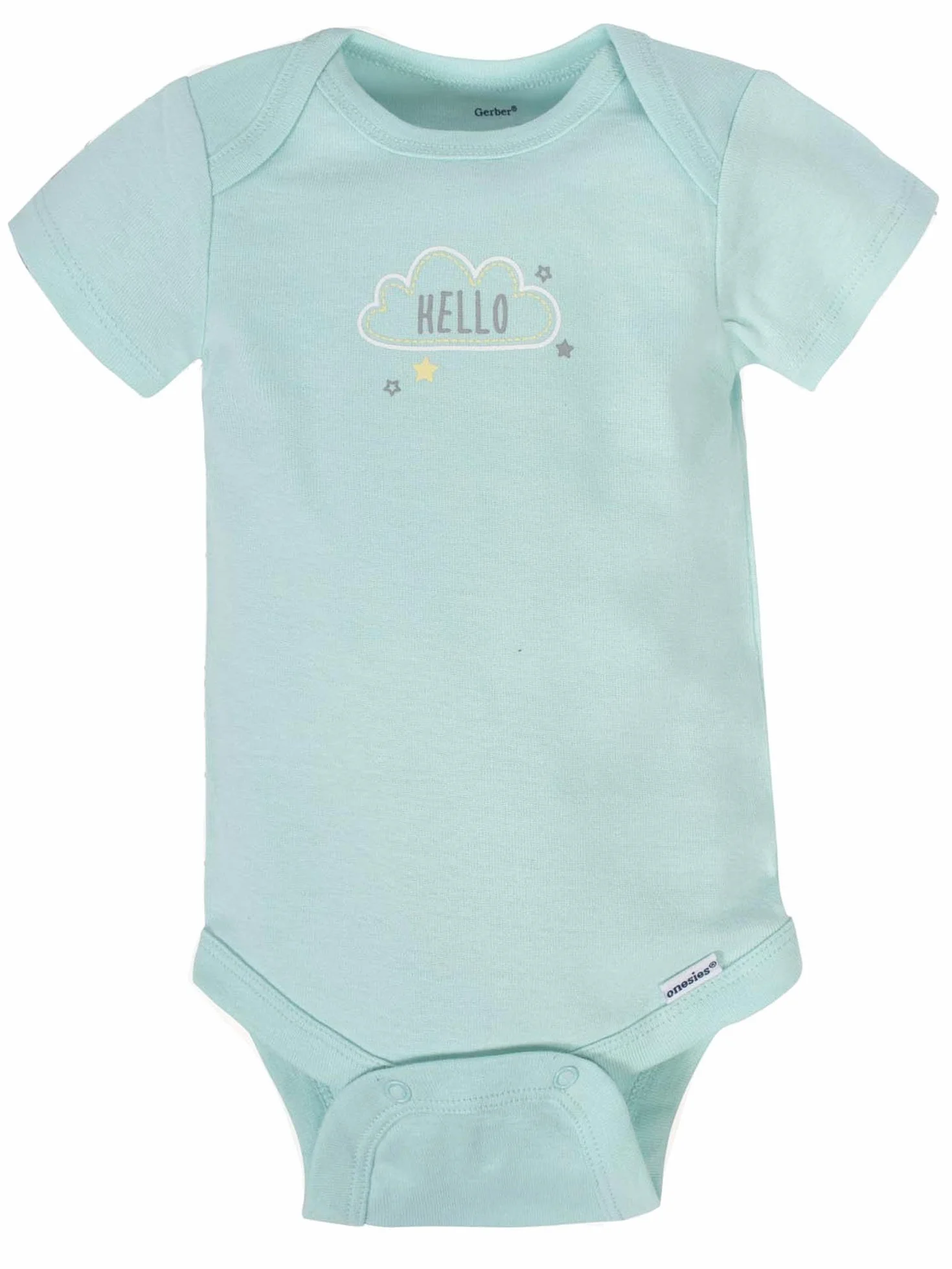 Gerber Lot de 8 Bodysuits À Manches Courtes pour Bébé Fille