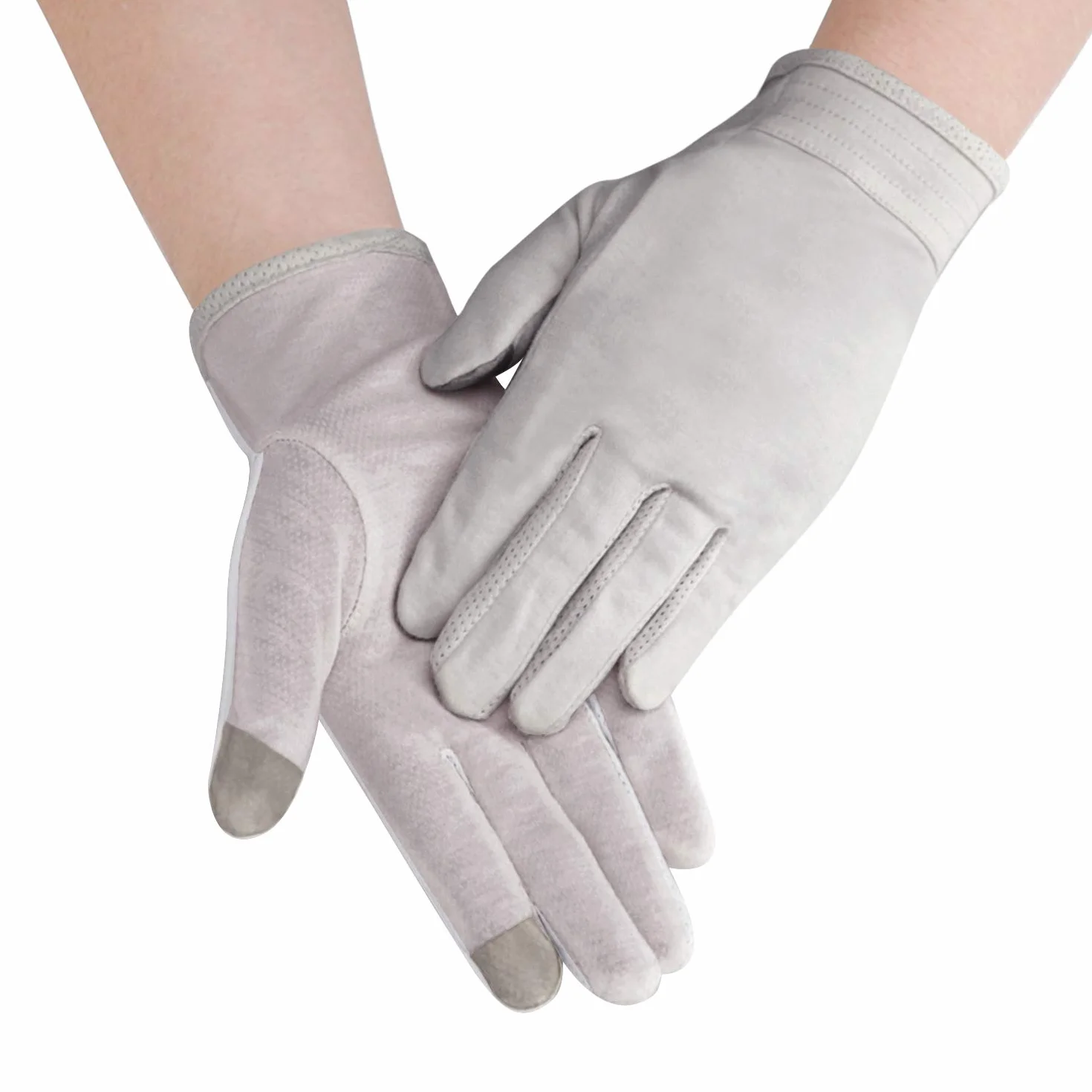 RUIXIA Gants de Conduite Homme Anti UV Tactiles Antidérapants Respirants Anti Soleil