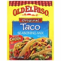 Old El Paso Taco Seasoning Mix - Original - 1oz (Quantity 6)