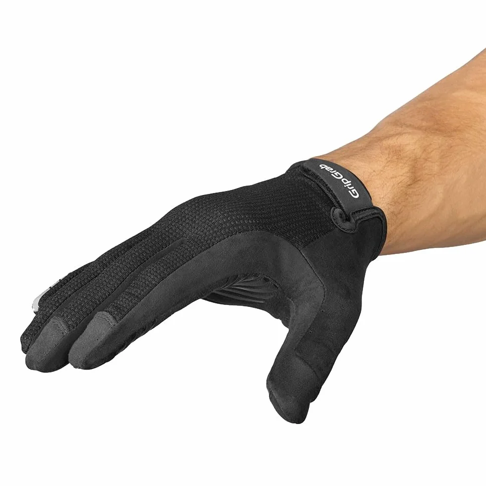 GripGrab EXPLR Gants de VTT d'été longs rembourrés pour vélo Gravel