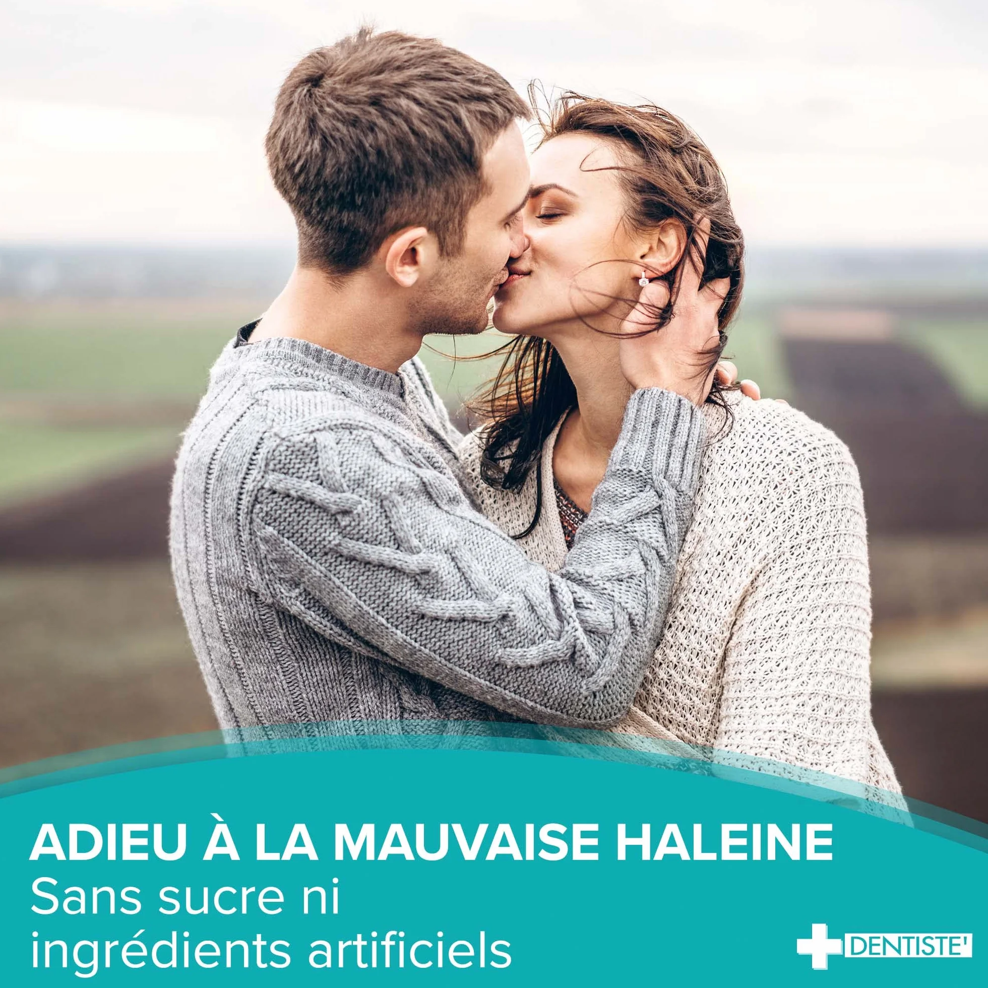 Dentiste LoveMints Bonbons à la menthe poivrée | Haleine fraîche | 20 pastilles rafraîchissantes