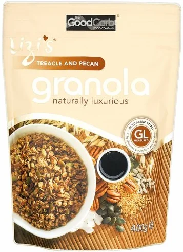 Lizi's | Granola au Treacle/Pécan Lizi's | 2 x 8 x 400 g