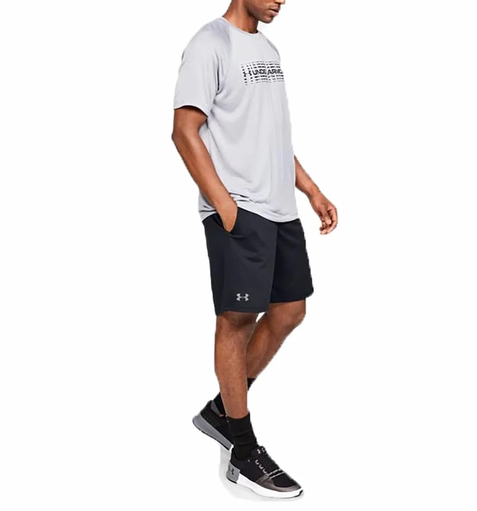 Under Armour Short en Maille Technique Homme Bleu