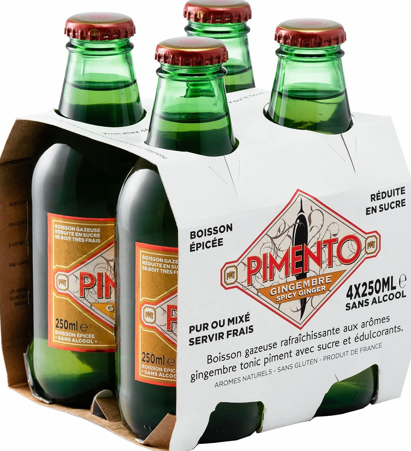 Pimento Gingembre Spicy Gienger - Pack 4x25cl