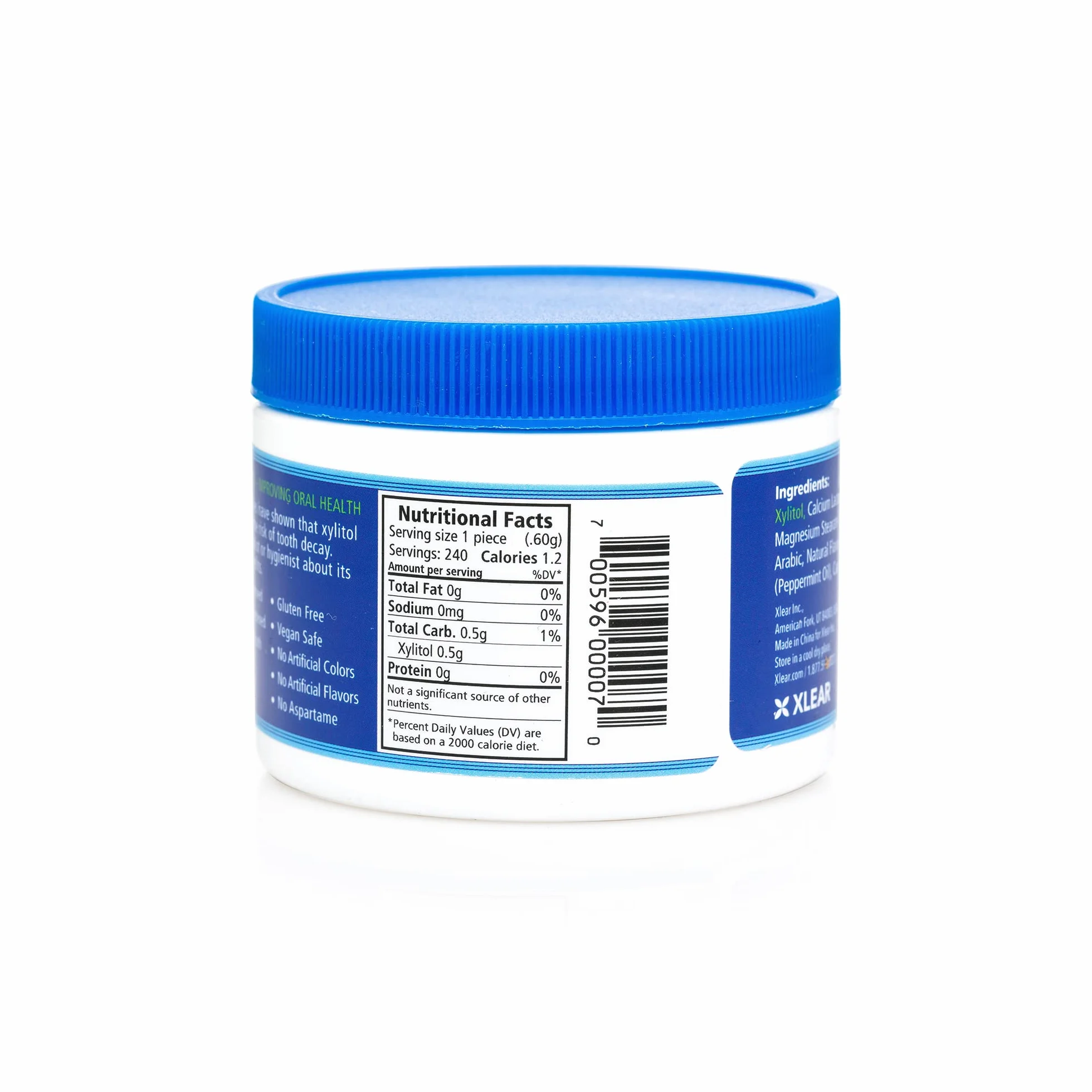 Spry Pastilles à la Menthe Poivrée au Xylitol Sans Sucre 240 Count (Pack of 1)