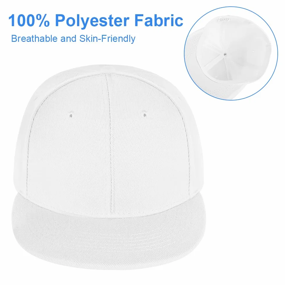 Casquette Snapback Homme Femme Baseball Cap Réglable Coton Anti-Soleil 56-61CM