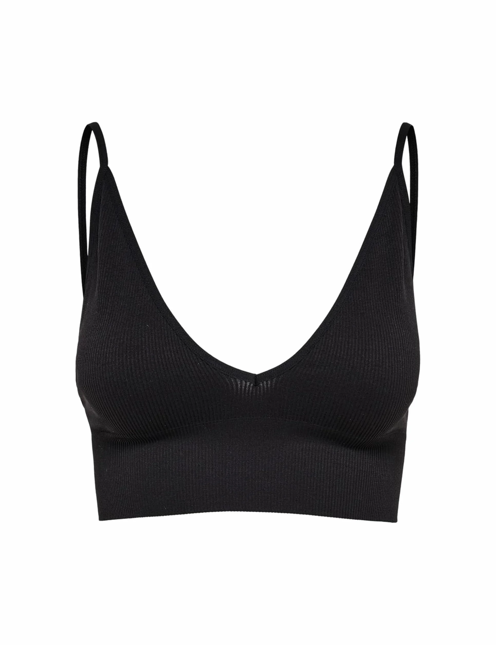 Only Onlvicky Rib Seamless V-Neck Top Bustier Femme