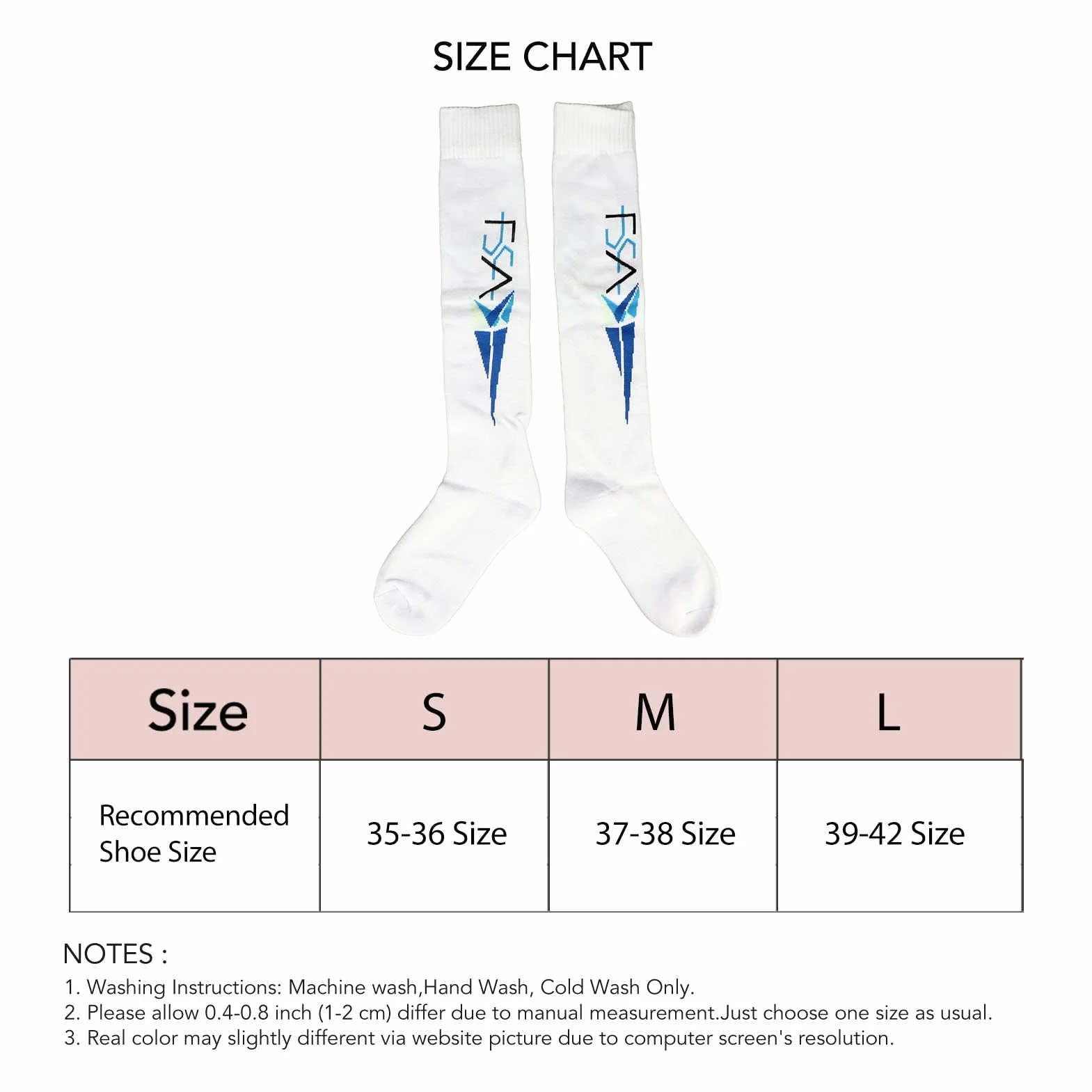 Dilwe Chaussettes d'Escrime Unisexes en Coton Peigné Absorbant Respirant Équipement de Protection