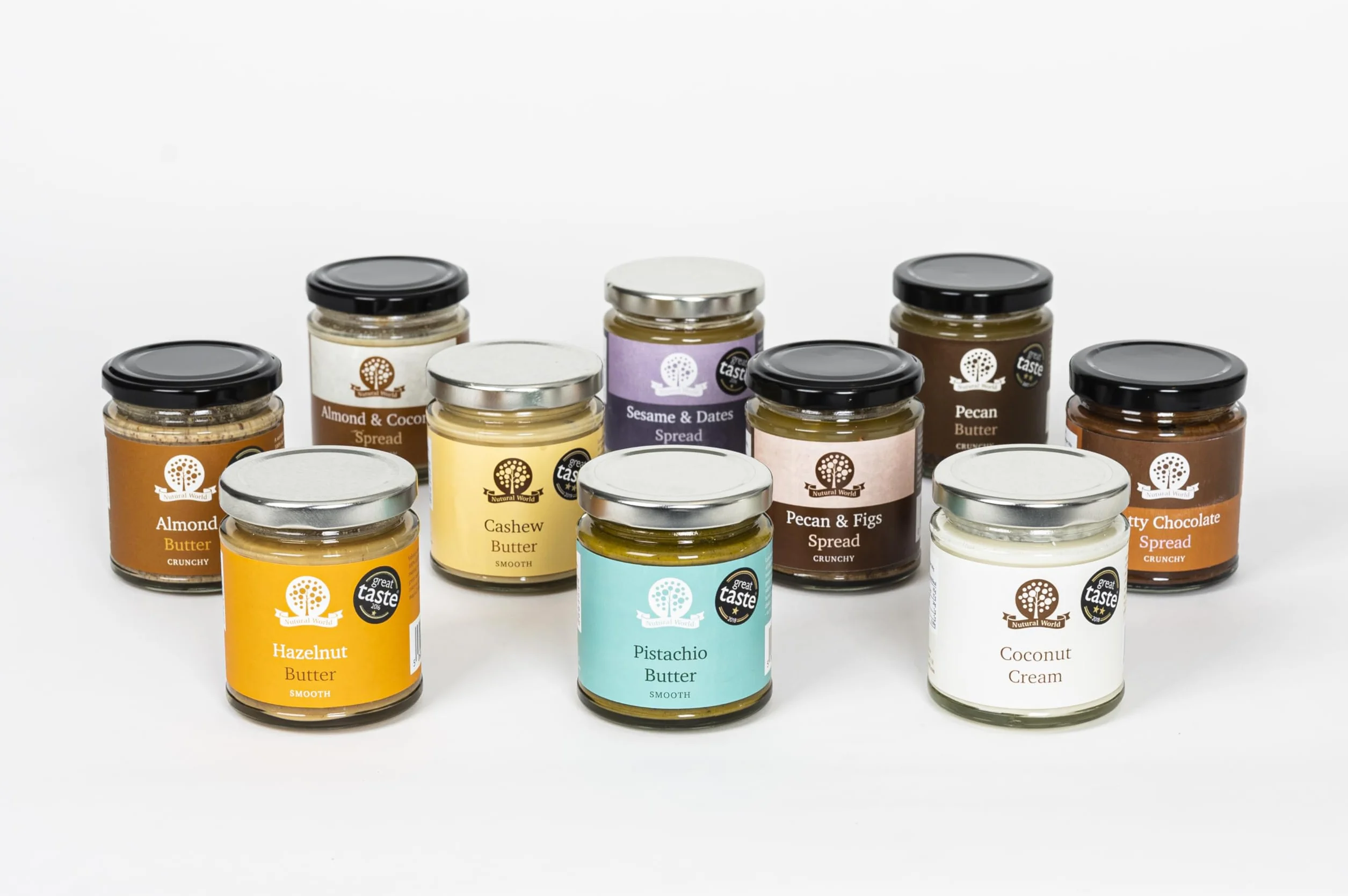 Nutural World - Beurre de noix de cajou onctueux (1kg) Vainqueur des Great Taste Awards