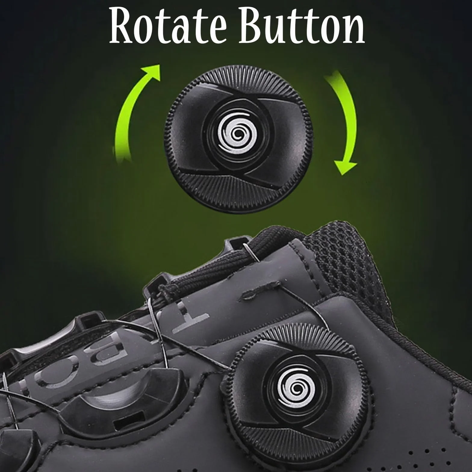 Surwin Chaussures VTT Homme Femme Antidérapant Compatible Look SPD/SPD-SL Chaussures de Vélo Route