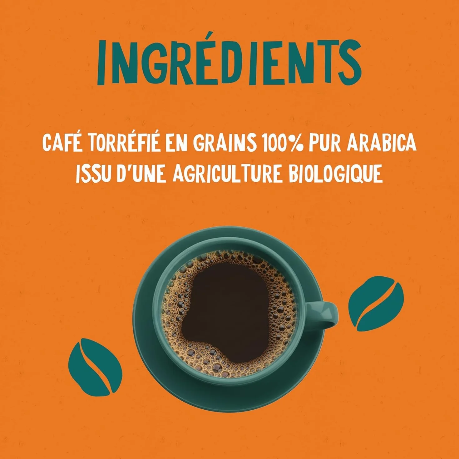 ALTER ECO - Café Grains - Café Arabica Bio de Colombie - Issu du Commerce Equitable - 1 kg